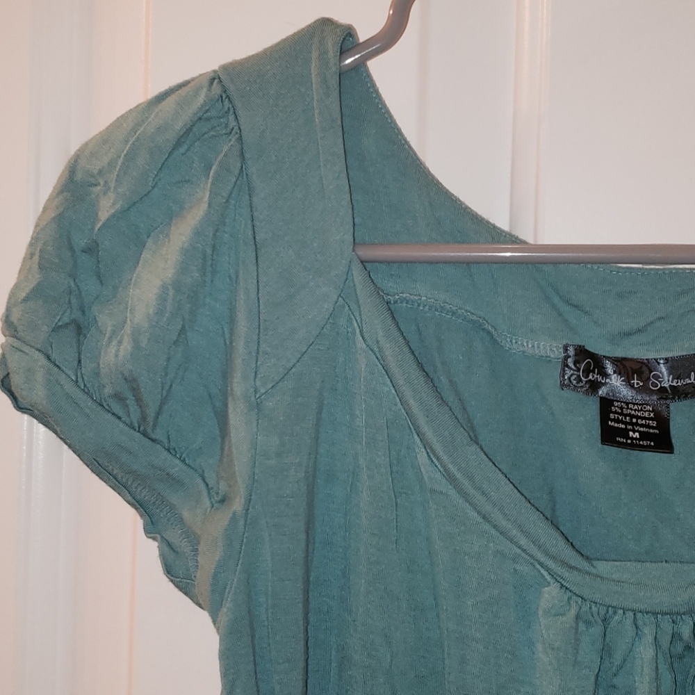Soft Blue Tee - Picture 4 of 4